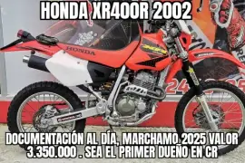 Honda, XR400r, 2002