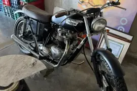 Triumph, tiger 650 boneville scrambler, 1970