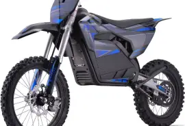 - Other Brands -, MotoTec Pro 72V 5000W High-Performance Ride Electric Dirt Bike in Blue, 2025