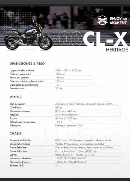CFMoto, CLX-700 Heritage , 2022