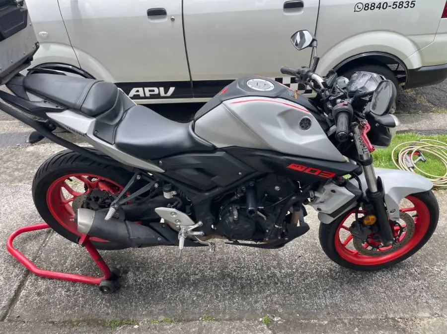 Yamaha, MT03, 2009