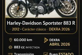 Harley-Davidson, Sportster 883 R, 2012